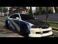 BMW M3 GTR E46 \Most Wanted\ 1.3 for GTA 5 video 6