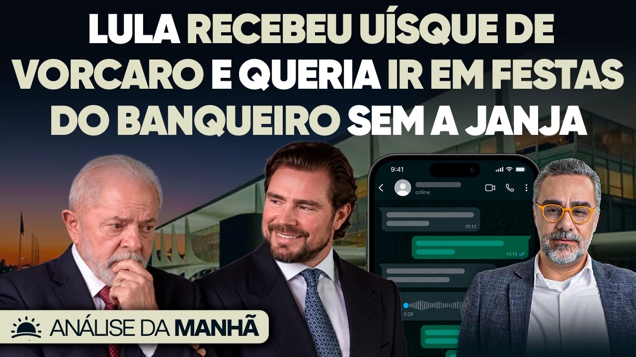 🚨 Lula Recebeu Vorcaro Em Segredo e Ganhou Uísque de Presente