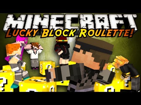 Minecraft Modded Mini-Game : LUCKY BLOCK ROULETTE 2!