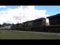 CSX 5379 Leads CSX Q582, Mixed Freight, at Stevenson