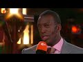 Michael Johnson being interviewed in beijing about doping on ZDF Television part2