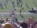 Marshawn Lynch tries to Ghost Ride an Injury Cart
