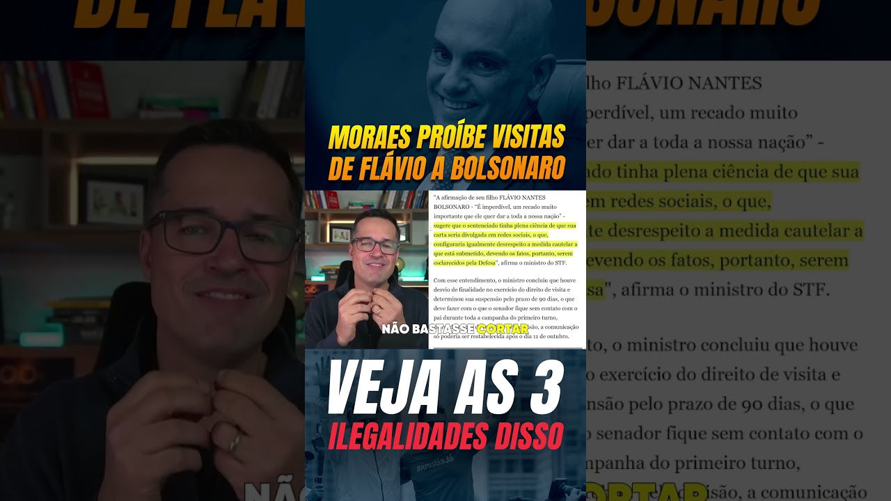 Moraes pune pai e filho! Veja as 3 ilegalidades disso: