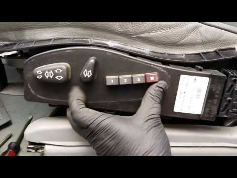 BMW X5 DIY – Removing Faulty Front Driver Seat Control Switch