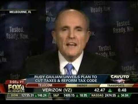 Rudy Giuliani Unveils His Tax Plan 0 Rudy Giuliani Unveils His Tax Plan