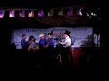 sally van meter on resophonic guitar joins the del williams band to perform the song 