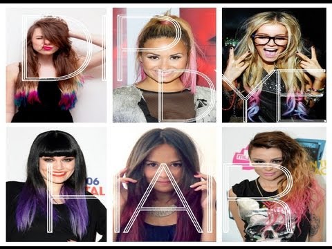how to dip n dye hair