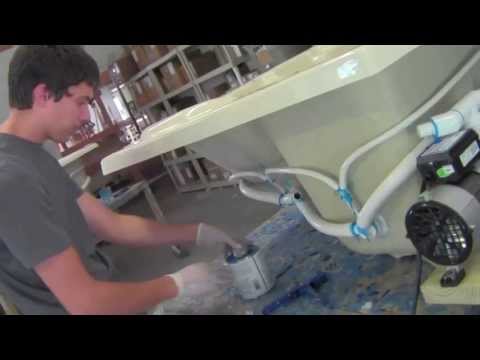 how to fit jacuzzi bath