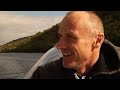Wakeboarding on Earthrace in Lochness