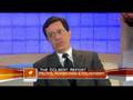 3-8-08 NBC News Today show -Stephen Colbert talks about Rain