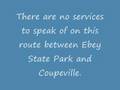 Bicycling Ebey State Park to Coupeville WA Whidbey Island
