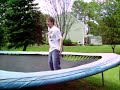 messing around on a trampoline messing around on a trampoline