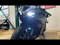 カワサキ ZX-6R ZX-6R トリックスター製スリップオンマフラー フェンダーレスキット 純正キー2本あり