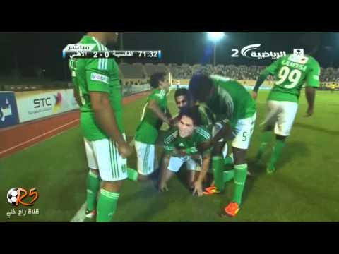 القادسية (0 - 3) الاهلي دوري زين السعودي