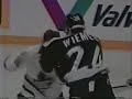toe-to-toe war between todd gill and jason wiemer.