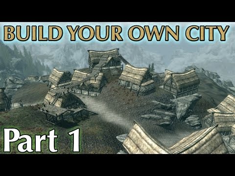 how to i build a house in skyrim
