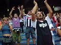 espulsione di julio cesar,portiere dell'inter,vista dalla curva dei tifosi dell'udinese allo stadio san siro di milano con con esultanza per il cartellino rosso e cori
