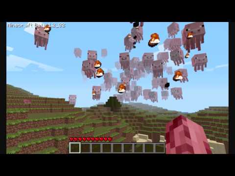 Minecraft - Pig ghasts!