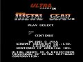 Metal Gear NES Intro + I feel asleep guy
