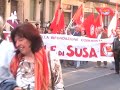 Il corteo a Torino indetto da Free Palestine e altre organizzazioni a favore della Palestina e contro l'invito dello Stato di Israele al Salone del Libro di Torino.
