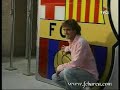 Goles y presentación con el Barça de Santi Ezquerro Goles y presentación con el Barça de Santi Ezquerro