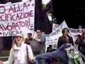 Lavoratori Vodafone-Sciopero Roma 19-10-07: arriva Ivrea!