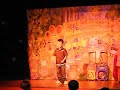 Josh Dancing on stage in New Quay