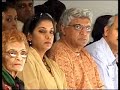 Karan Johar, Shabana Azmi and Javed Akthar at Fashion week