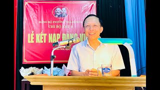 Đồng chí Phó Bí thư Thường trực Thành ủy dự sinh hoạt chi bộ thường kỳ tại khu phố 8, phường Thanh Sơn