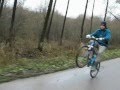 wheelie mountain bike