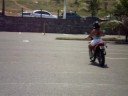 Aprendendo a pilotar uma moto