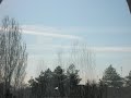 Scie chimiche (chemtrails) Parma Italy 14/03/2008
