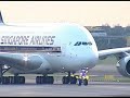 SIA A380 lands in Singapore
