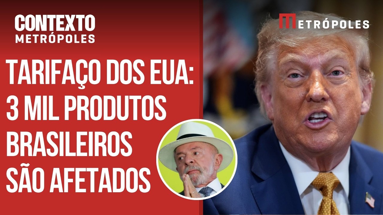 Nova tarifa dos EUA atinge produtos brasileiros; entenda o impacto na economia