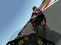 onboard view from gp500 game, human player (atman) with ai riders nakano and hopkins from bks mgp2004 with powered ai