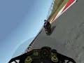onboard view from gp500 game, human player (atman) with ai riders nakano and hopkins from bks mgp2004 with powered ai