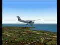 Cessna 172 landing at Lands End Cessna 172 landing at Lands End