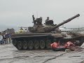 T-72 dynamic presentation (including crushing Skoda), part2