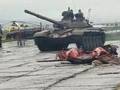 T-72 dynamic presentation (including crushing Skoda), part2