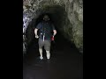 Entrando en el túnel que comunica Natero con Masca