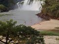 Chegada �s Cachoeiras Binga no Rio Keve