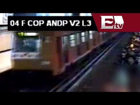 Cae Joven a las vías del metro Copilco