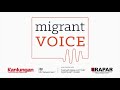  Migrant Voice - Responding to COVID-19: Building Resilience | 'Aarunya'