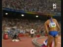 She set a new world record women pole vault as 5.05M