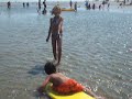 Natalie & Kyle boogie Board