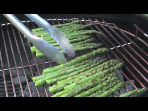 how to snap ends off asparagus