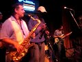 blues jam ... phil berkowitz - vocals, harp; eric - guitar; greg heumann - sax, dennis kong - bass; steve fogel - drums; wes mcdaniel - guitar; lee - bongos