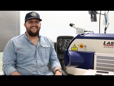 <h3>LaserStar - Advanced User Workshop (Customer Testimonial)</h3>In this customer testimonial, brought to you by http://laserstar.net, Cole of Gholson Originals Fine Jewelry talks about the LaserStar Advanced Users Group Workshop and how his laser welding system has helped him in the jewelry business.