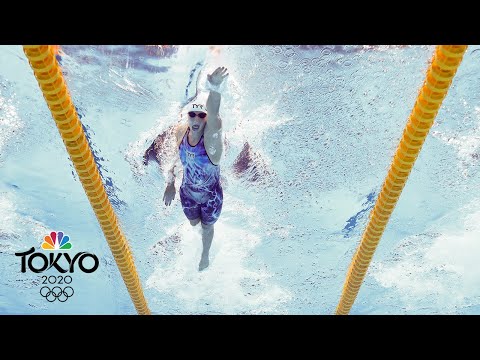 Katie Ledecky bounces back with win in 200m freestyle heat | Tokyo Olympics | NBC Sports