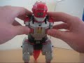 Power Rangers Megazord Review with Japenese stickers